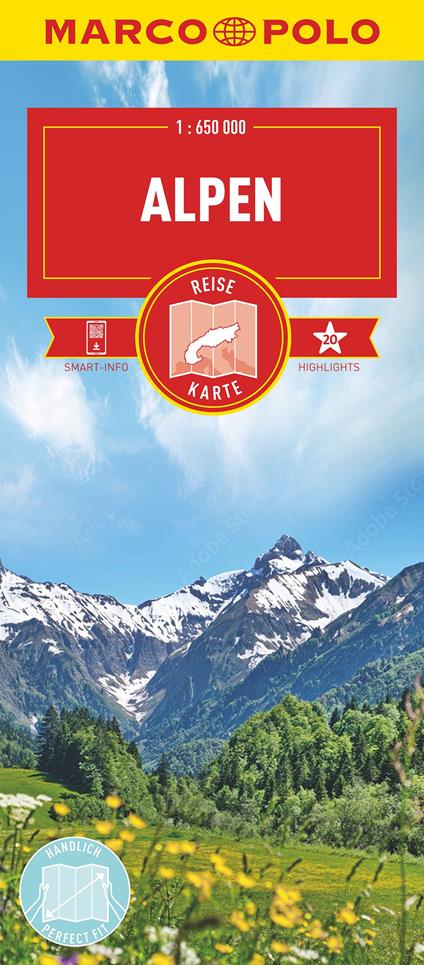 Alpi 1:650.000 - copertina