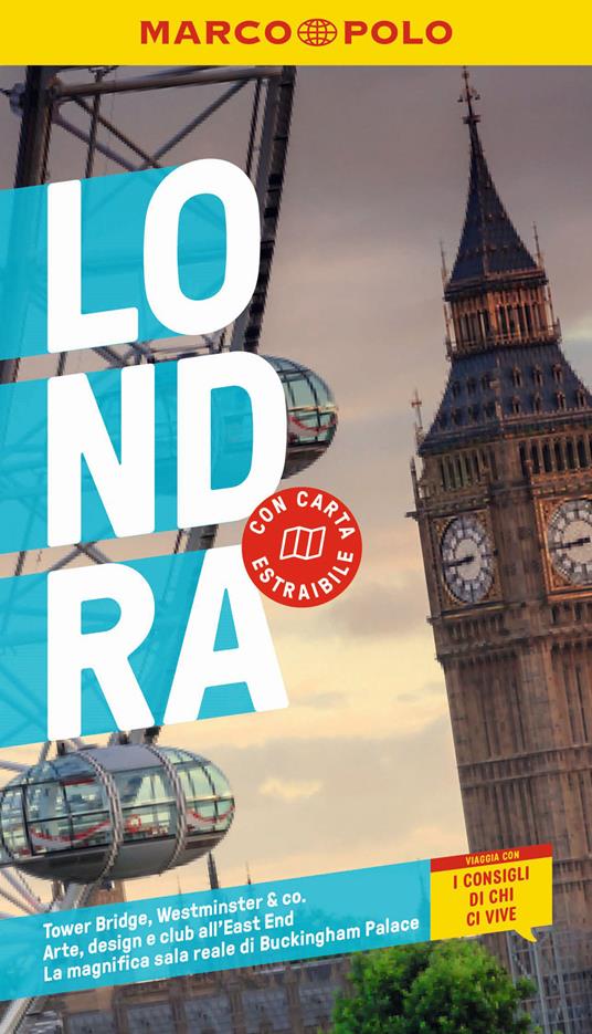 Londra. Con Carta geografica ripiegata - copertina