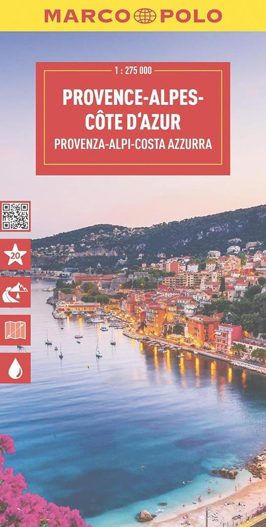 Provenza, Alpi, Costa Azzurra 1:275.000 - copertina