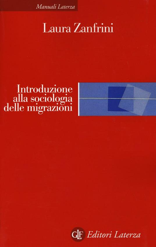 Introduzione alla sociologia delle migrazioni - Laura Zanfrini - copertina