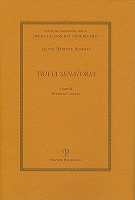 Trivia senatoria - Leon Battista Alberti - copertina
