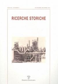 Ricerche storiche (2010). Vol. 3 - copertina