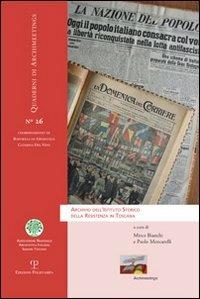 Archivio dell'istituto storico della Resistenza in Toscana - copertina
