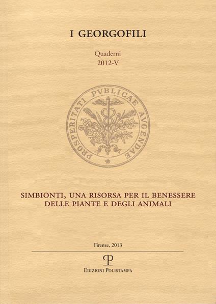 Simbionti, una risorsa per il benessere delle piante e degli animali - copertina