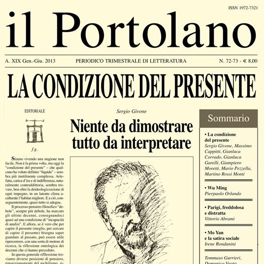 Il portolano (2013) vol. 72-73 - copertina
