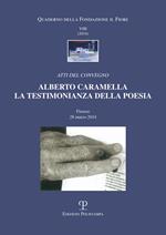 Alberto Caramella. La testimonianza della poesia