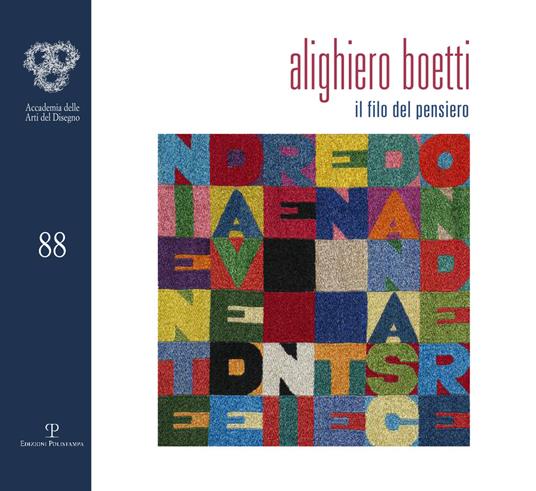 Alighiero Boetti. Il filo del pensiero. Ediz. illustrata - copertina