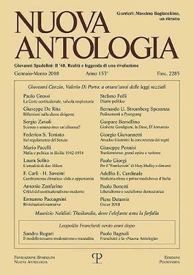 Nuova antologia (2018). Vol. 1: Gennaio-Marzo. - copertina