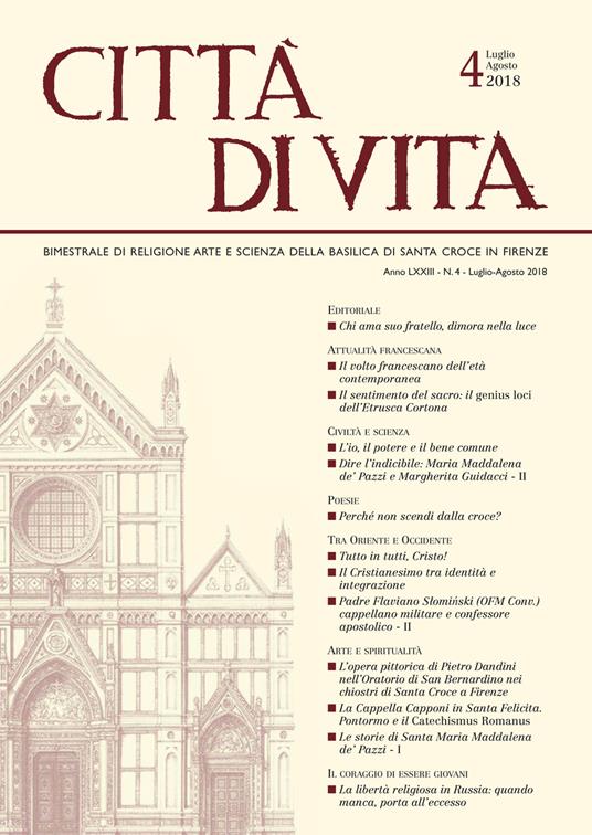 Città di vita (2018). Vol. 4: Luglio-agosto - copertina