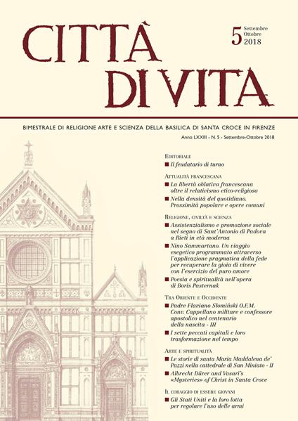 Città di vita (2018). Vol. 5: Settembre-ottobre - copertina