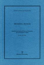 Moderni e antichi. Quaderni del Centro di studi sul classicismo diretti da Roberto Cardini (2020). Vol. 2