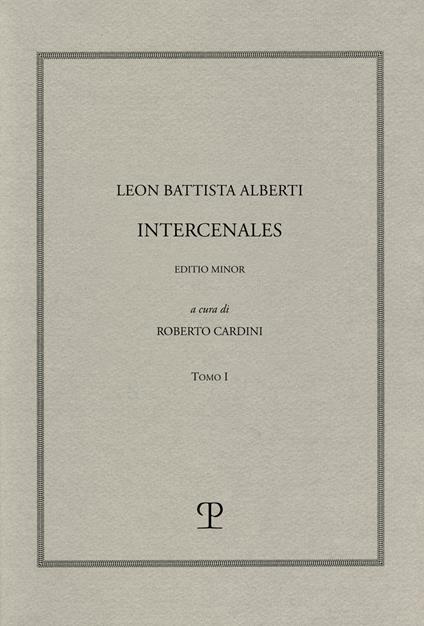 Intercenales. Edition minor. Vol. 1-2 - Leon Battista Alberti - copertina