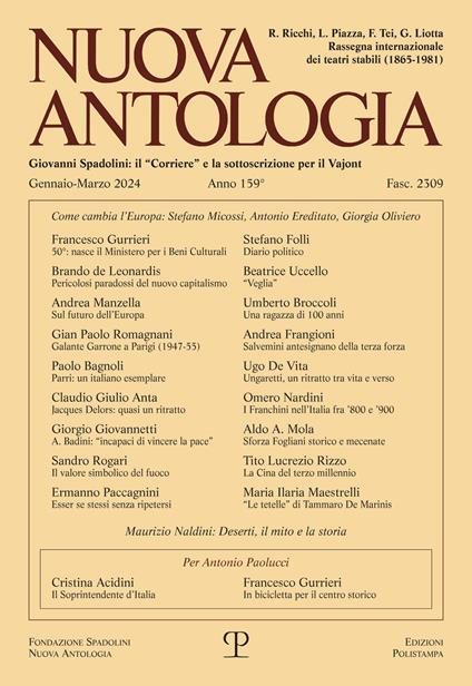 Nuova antologia. Vol. 159: Gennaio-marzo - copertina