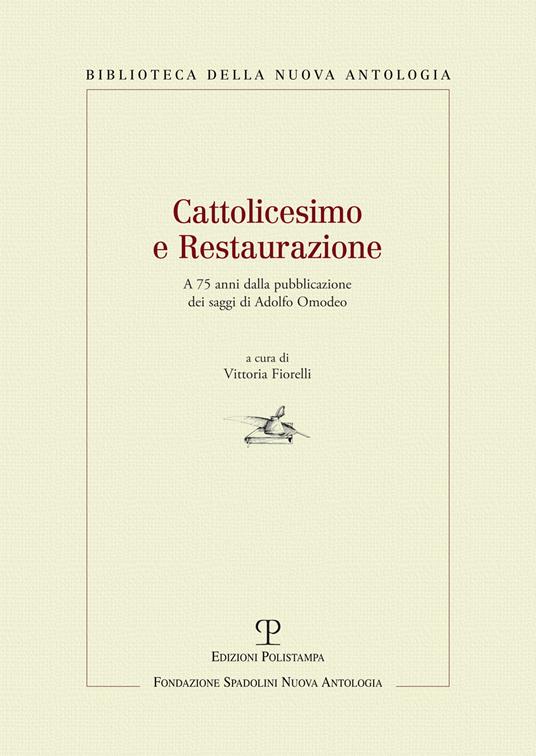 Cattolicesimo e restaurazione - copertina