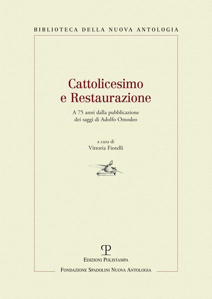Cattolicesimo e restaurazione - copertina