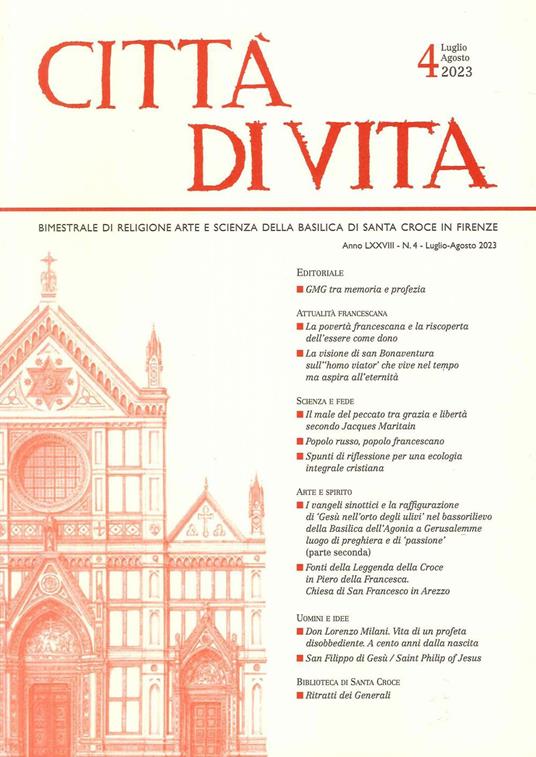 Città di vita (2023). Vol. 4: Luglio-agosto - copertina