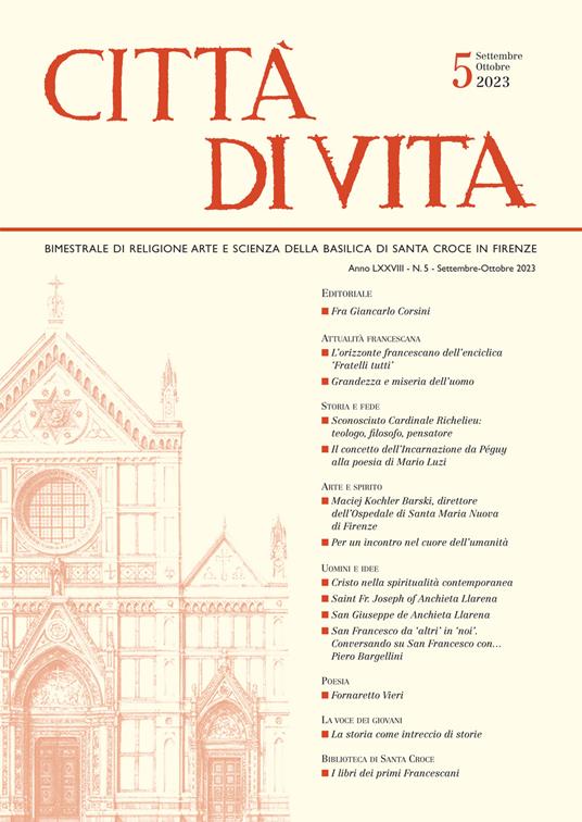 Città di vita (2023). Vol. 5: Settembre-ottobre - copertina