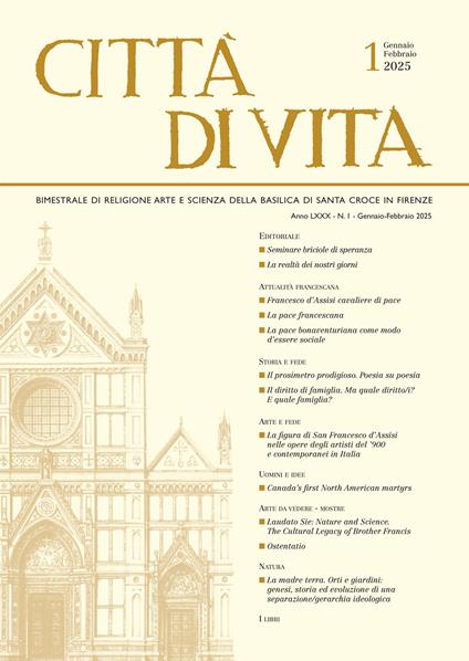 Città di vita (2025). Vol. 1: Gennaio-febbraio - copertina