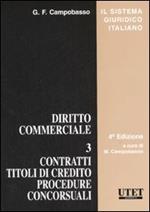 Diritto commerciale. Vol. 3: Contratti, titoli di credito, procedure concorsuali