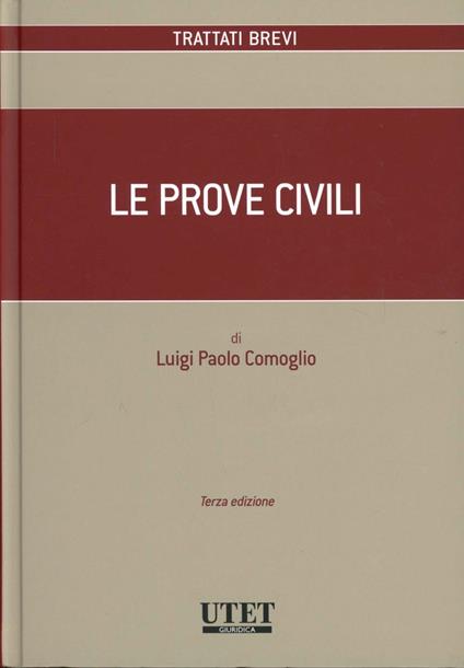 Le prove civili - Luigi P. Comoglio - copertina