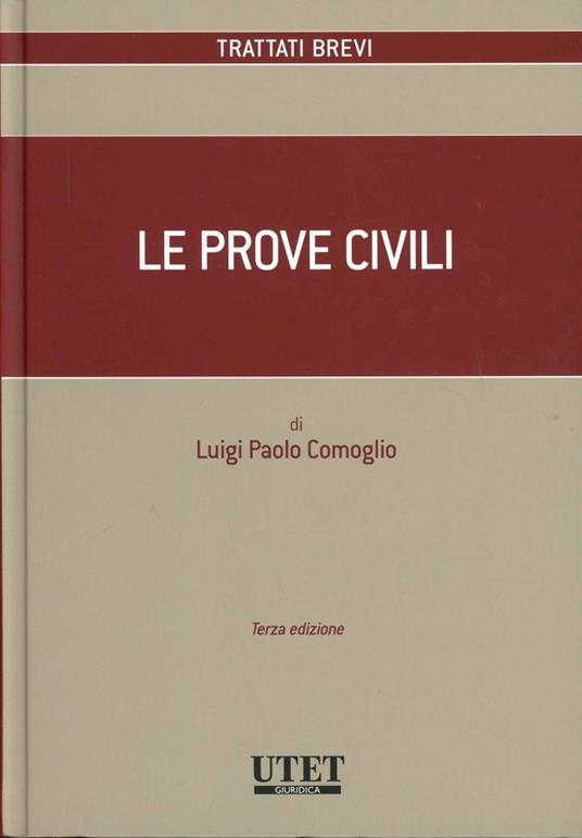 Le prove civili - Luigi P. Comoglio - copertina