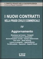 I nuovi contratti nella prassi civile e commerciale. Vol. 4: Aggiornamento