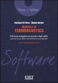 Manuale di termoacustica. Con CD-ROM - Costanzo Di Perna,Simone Nerpiti - copertina