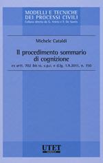 Il procedimento sommario di cognizione