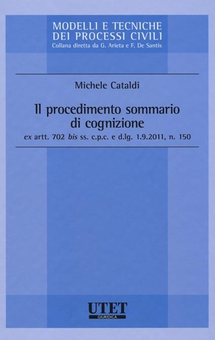 Il procedimento sommario di cognizione - Michele Cataldi - copertina