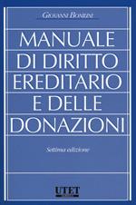 Manuale di diritto ereditario e delle donazioni