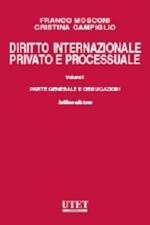 Diritto internazionale privato e processuale. Vol. 1: Parte generale e obbligazioni.
