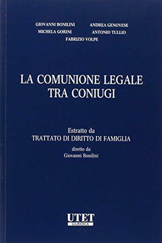 La comunione legale tra coniugi - copertina