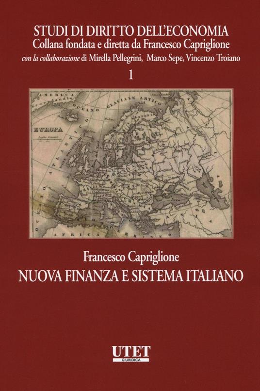 Nuova finanza e sistema italiano - Francesco Capriglione - copertina