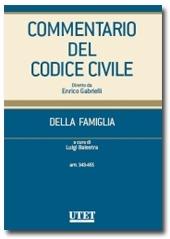 Commentario del codice civile. Della famiglia. Vol. 3 - copertina