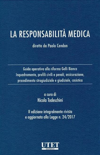 La responsabilità medica - copertina