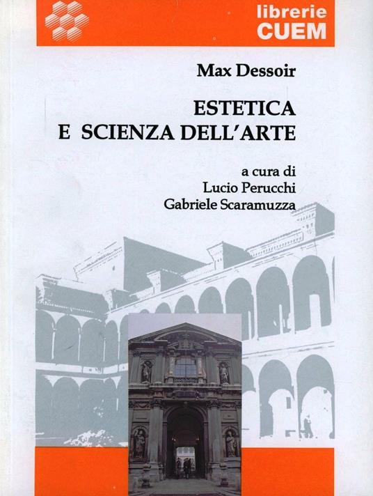 Estetica e scienza dell'arte - Max Dessoir - copertina