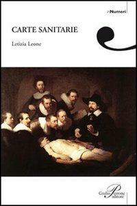 Carte sanitarie - Letizia Leone - copertina