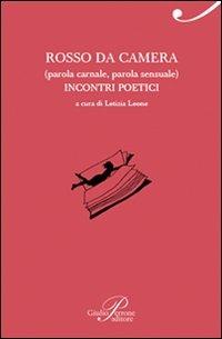 Rosso da camera - copertina