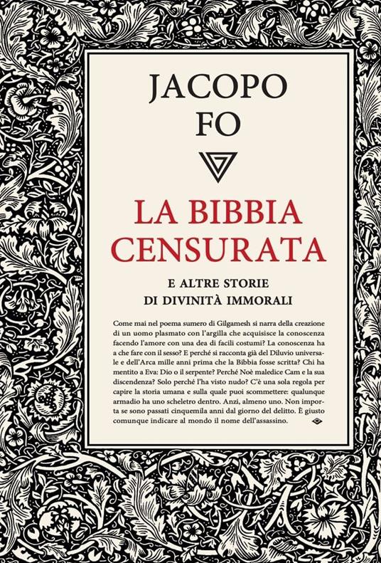 La Bibbia censurata e altre storie di divinità immorali - Jacopo Fo - copertina