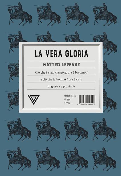 La vera gloria - Matteo Lefevre - copertina