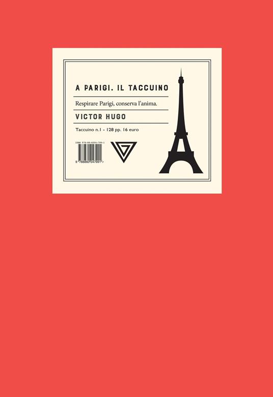 A Parigi. Il taccuino - copertina