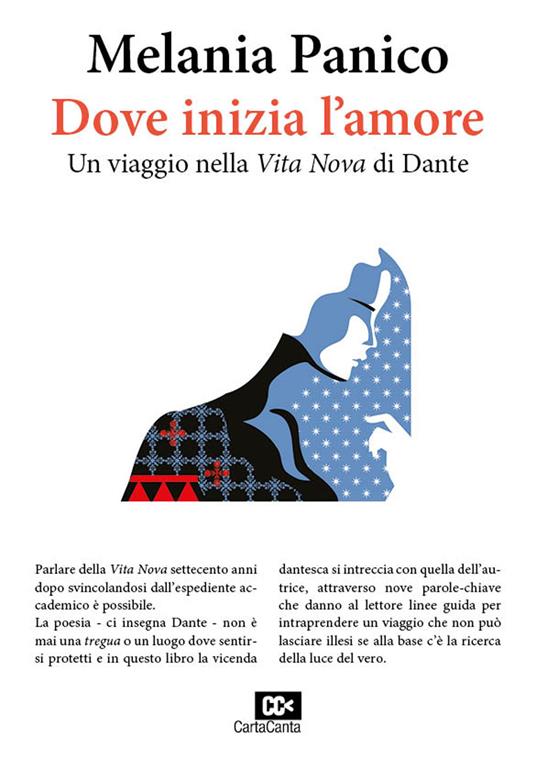 Dove inizia l'amore. Un viaggio nella «Vita Nova» di Dante - Melania Panico - copertina