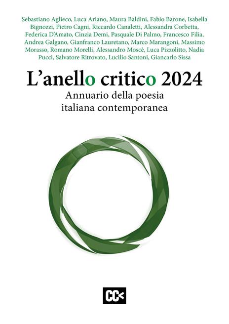 L'anello critico 2024. Annuario della poesia italiana contemporanea - copertina