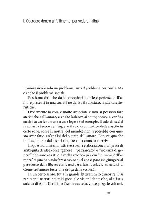 L'amore non è giusto. Appunti per una (poetica) educazione sentimentale - Davide Rondoni - 2
