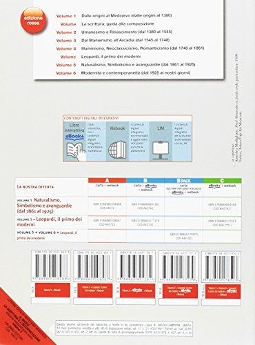  Il nuovo Scrittura e l'interpretazione. Ediz. rossa. Con e-book. Con espansione online. Vol. 5: Naturalismo, simbolismo e avanguardie (dal 1861 al 1925)-Leopardi - 3