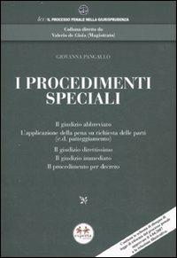 I procedimenti speciali - Giovanna G. Pangallo - copertina