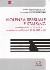 Violenza sessuale e stalking - copertina