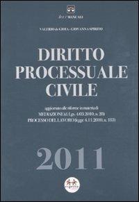 Diritto processuale civile - Valerio De Gioia,Giovanna Spirito - copertina