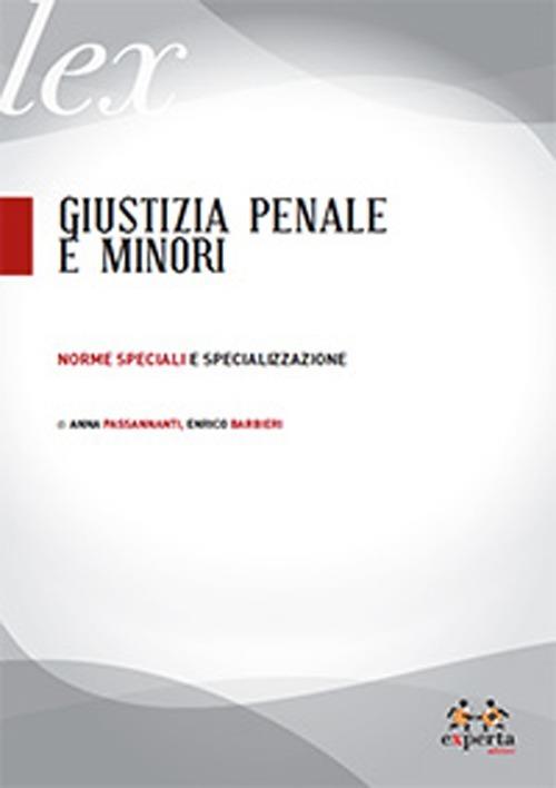 Giustizia penale e minori. Norme speciali e specializzazione - Anna Passannanti,Enrico Barbieri - copertina