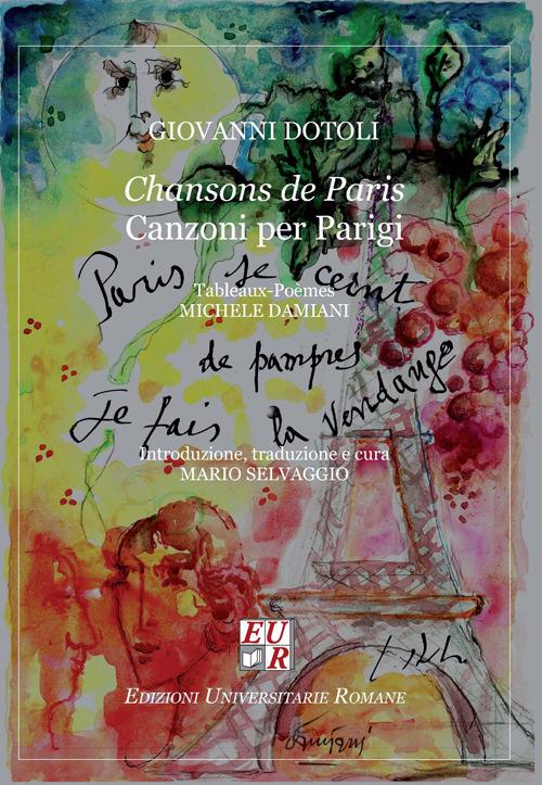 Chansons de Paris (canzoni per Parigi) - Giovanni Dotoli - copertina